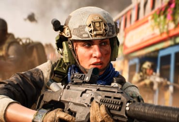 A soldier wielding a gun in Battlefield 2042