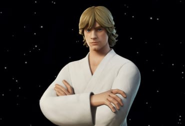 Luke Skywalker in a previous Star Wars Fortnite update